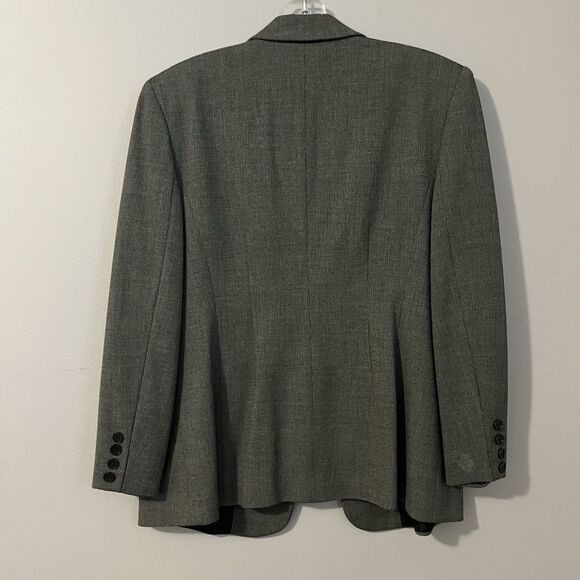 Kate Hill Short Blazer Fully Lined Women Color Grey Size 12p - Picture 2 of 8